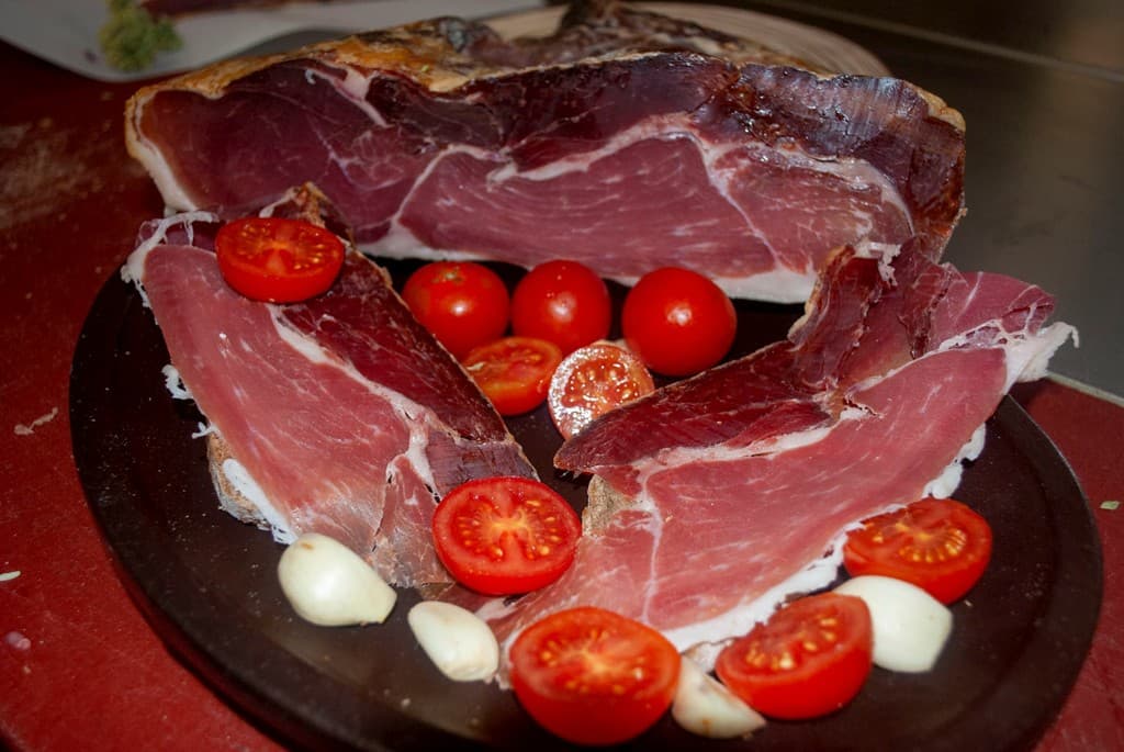 Jamón curado