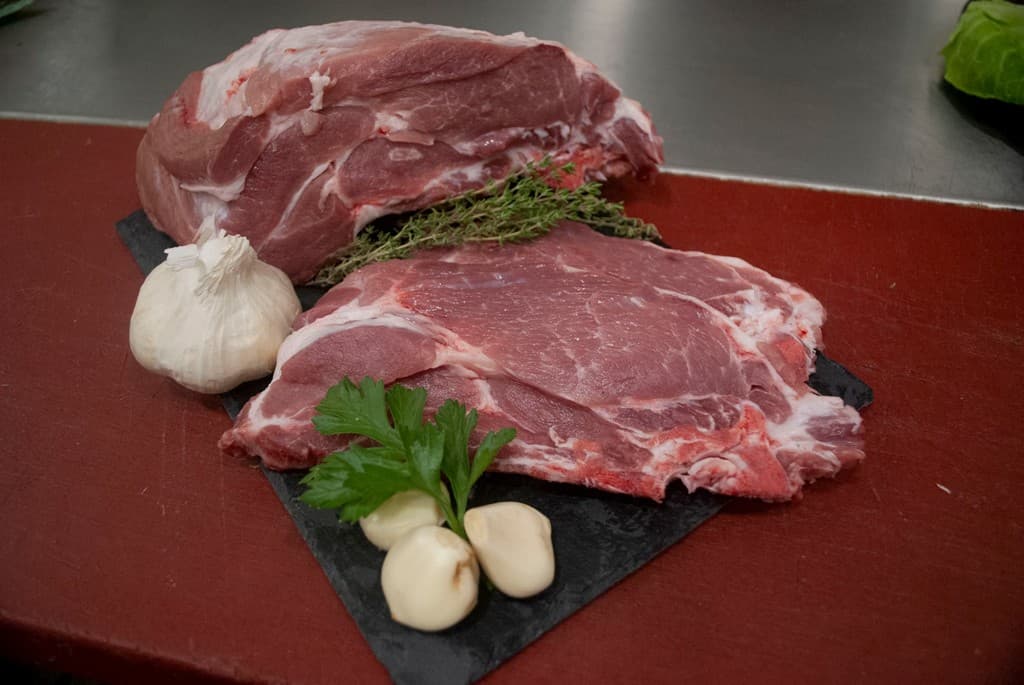 Chuletas de aguja